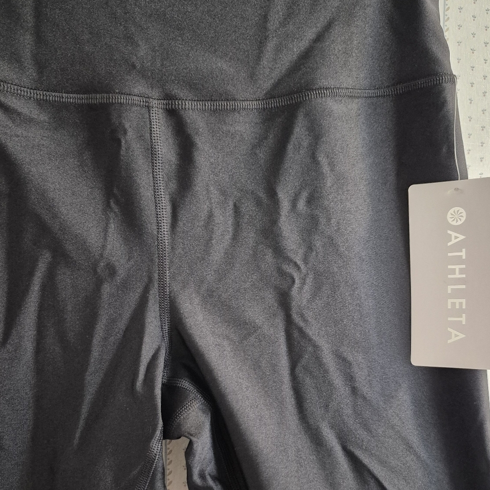 Athleta Black Elation Sheen Tights - Picture 7 of 11